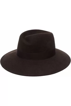 Borsalino Strap-detail fedora hat