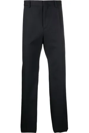 VALENTINO GARAVANI Pressed-crease tailored trousers