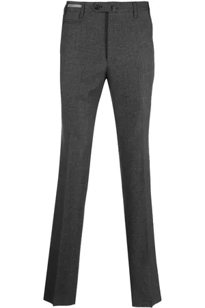 corneliani Wool and cotton-blend trousers