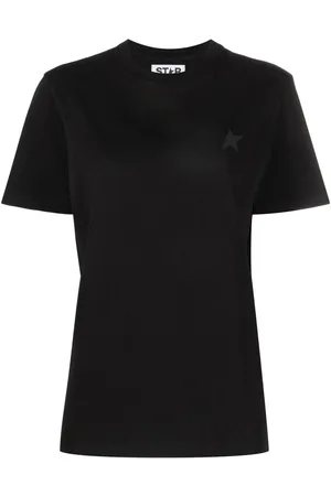 Golden Goose Logo-embroidered short-sleeved T-shirt