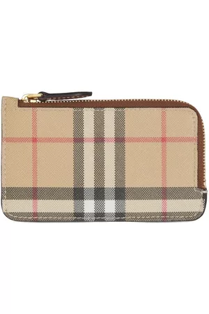 Burberry Vintage Check zipped card case