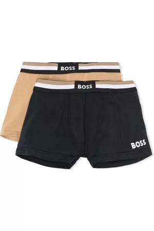 HUGO BOSS Set of two logo-print boxer shorts