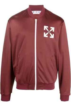 OFF-WHITE Arrows-motif track jacket