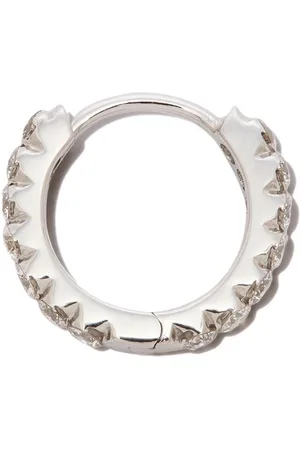 Maria Tash 18kt white Eternity clicker earring