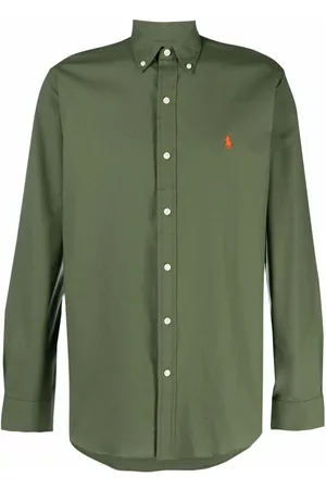 Ralph Lauren Homem Camisas de Manga comprida - Long-sleeve buttoned collar shirt