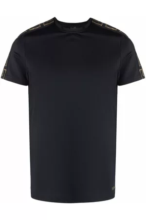 Versace Homem T-shirts & Manga Curta - La Greca crew neck T-shirt