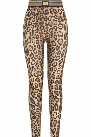 Dolce & Gabbana Leopard-print jersey leggings