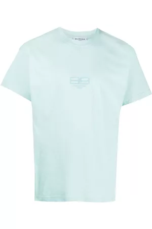 Balenciaga Homem T-shirts & Manga Curta - Logo-print cotton T-shirt