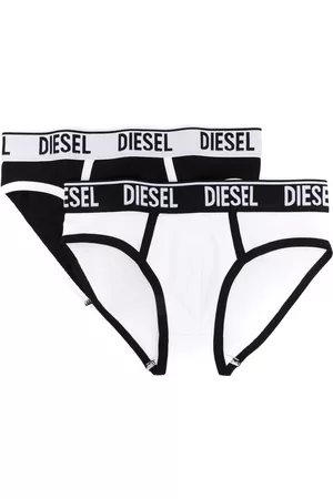 Diesel Menino Camisolas Interiores - Logo-waistband briefs set of 2