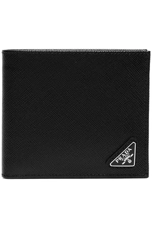 Prada Homem Bolsas & Carteiras - Triangle-logo bifold wallet