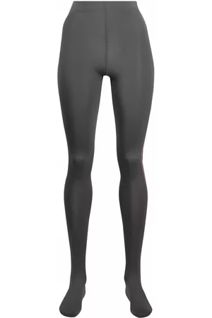 Thom Browne Intarsia side-stripe opaque tights