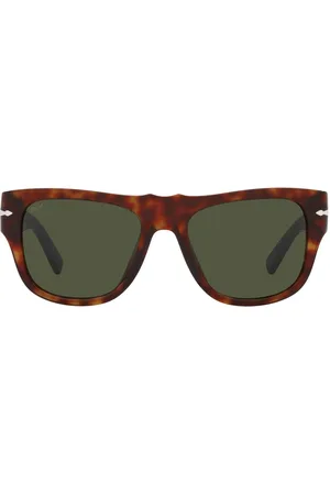 Persol Tortoiseshell rectangle-frame sunglasses