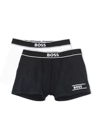 HUGO BOSS Pack of two logo-print boxer shorts