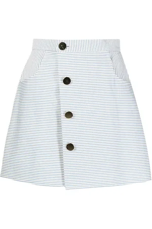 Bambah Pinstripe-print skirt