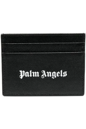 Palm Angels Gothic logo-print cardholder