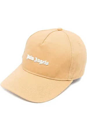 Palm Angels Logo-plaque cotton cap