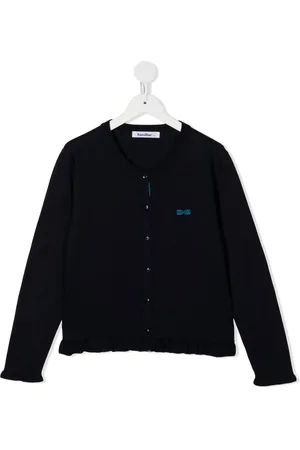 Familiar Logo-patch cardigan