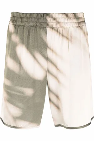 BLUE SKY INN Tie-dye print track shorts