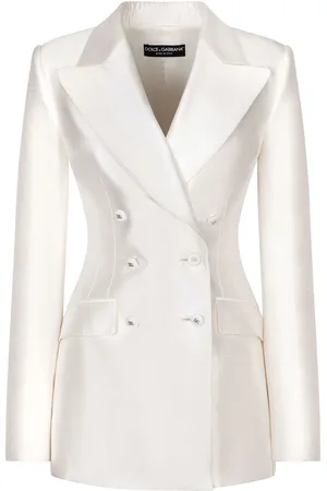 Dolce & Gabbana Double-breasted silk blazer