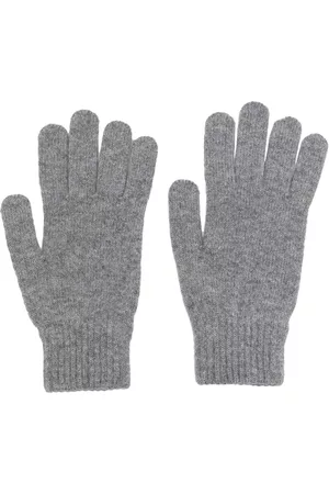 PRINGLE OF SCOTLAND Mulher Luvas - Fine-knit cashmere gloves