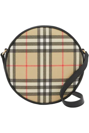 Burberry Louise Vintage Check round bag
