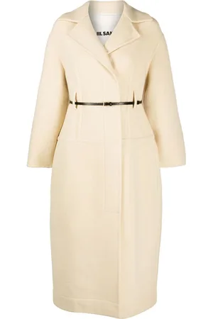 Jil Sander Belted wool coat