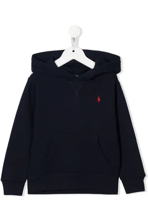 Ralph Lauren Logo-embroidered cotton hoodie