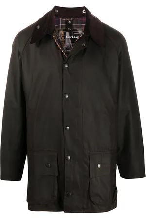 Barbour Beaufort snap-fastening coat