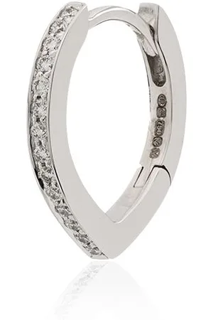 Repossi 18kt white gold diamond single earring