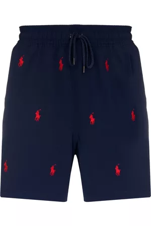 Ralph Lauren Logo embroidered drawstring shorts