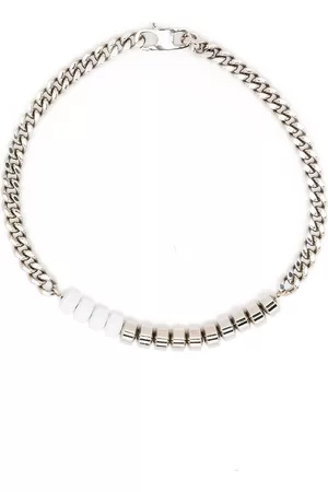 1017 ALYX 9SM Homem Colares - Beaded curb chain necklace