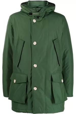 Woolrich Hooded padded down coat