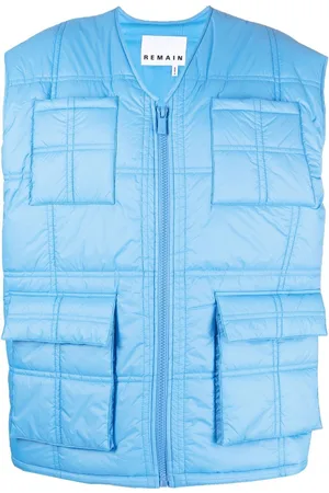 REMAIN V-neck quilted gilet