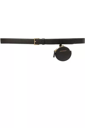 Coccinelle Mulher Cintos - Pouch-detail leather belt