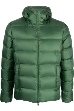 Herno Homem Casacos - Hooded zip-up puffer jacket