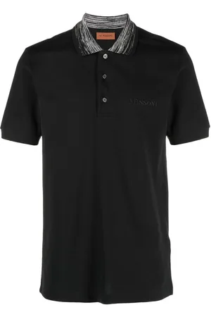 Missoni Contrasting-collar polo shirt