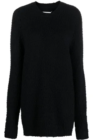 Maison Margiela Four-stitch brushed jumper