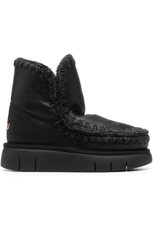 Mou Chunky leather boots