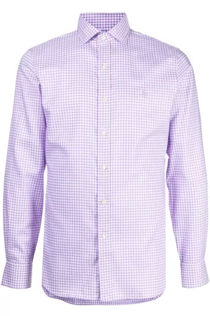 Ralph Lauren Gingham-check long-sleeve shirt