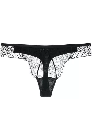 La Perla Low-rise lace-detail thong