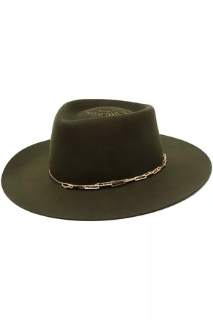 Van Palma Chain-detail fedora hat