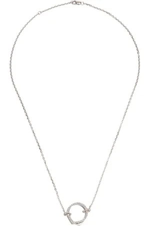 Repossi 18kt white gold Antifer diamond necklace