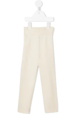 Cashmere In Love Dixie rib-trimmed cashmere trousers