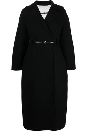 Jil Sander Belted wool coat
