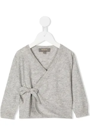 N.PEAL Cashmere wrap cardigan