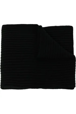 N.PEAL Ribbed-knit cashmere scarf