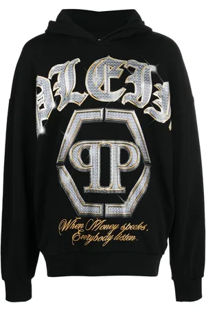 Philipp Plein Logo-print cotton hoodie