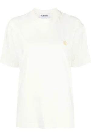 AMBUSH Chest logo-patch detail T-shirt