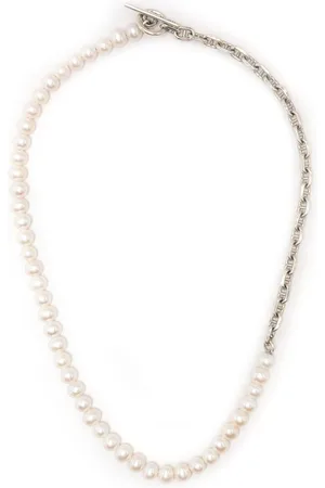 M. COHEN Perla Marinia chain-pearl necklace