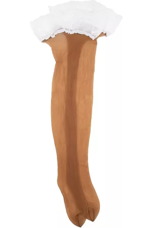 Wolford Lace-trim hold-up stockings